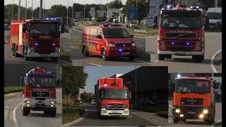 Veel Brandweer van HVZ Taxandria met spoed naar een bosbrand in Landschap De Liereman, Oud-Turnhout!