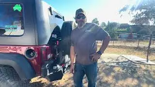Tire carrier latch 2.0