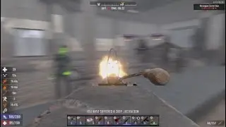 7 Days To Die - PS5.  Snow Biome.  Prison zombies!
