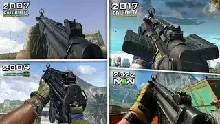 Evolution of the MP5 in Call of Duty [Ghosts619 Reupload]