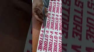Print & Cut Vinyl Laminasi Matte,#cetakcepat #printing #sticker