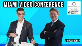 Christophe Choo Speaking for Coldwell Banker Miami & Biscayne on the power of video marketing.