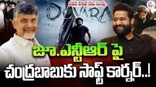 ఎన్టీఆర్ పై చంద్రబాబుకు సాఫ్ట్ కార్నర్ | Jr NTR | CM Chandrababu | Devara Ticket Price Hike |