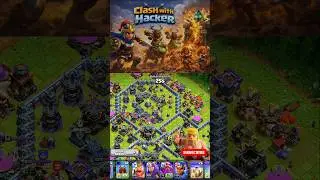 Th17 new attack strategy #coc #clashofclans #clashwithhacker