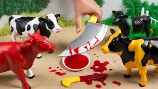 Wadidau..‼️ Simulasi Potong Sapi Kurban & Proses Cesar Sapi Lucu Bareng Gajah & Buaya! -566