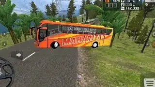 New Bus simulator 2025: Hardcore Truck Offroad Bus Driving_Bus Game Android Gameplay.🌹..