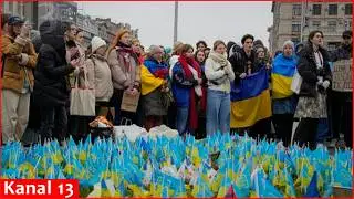 Live from central Kyiv on the fourth anniversary of start of Russia's full-scale invasion of Ukraine