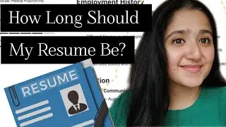 How Many Pages Should Your Resume Be? 1, 2, or More? #resume #jobhunting #freshers