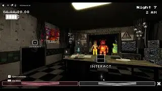 10/20 fnaf co op completion run first try!/ golden Freddy challenge