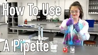 How To Use A Pipette (Micropipette) #Science