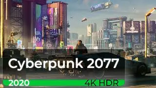 Cyberpunk 2077 [4K HDR 60fps] | Час игры