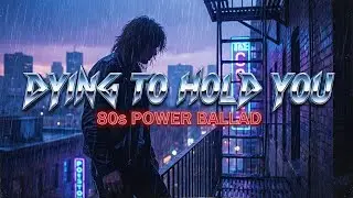 DYING TO HOLD YOU 💔 | Epic 80s Style Power Ballad (Bon Jovi Vibes)