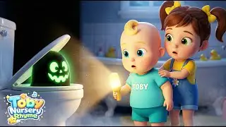Monster In The Toilet Song | Fun Kids Songs & Nursery Rhymes for Kids | Toby Nursery Rhyme