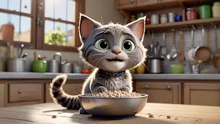 Three Tiny Kittens Bake a Pie | Fun Counting Song | Playful Kitten Rhyme for Toddlers & Preschoolers