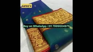 Chanderi silk saree collection by chanderi saree bala || new design's || by saree bala code 42