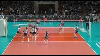 Perfect Gap Help from RF (Tatiana Tolok - Novara Volley)