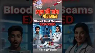 Blood test Scam Exposed | laboratory tests #bloodtest #healthcare #shorts