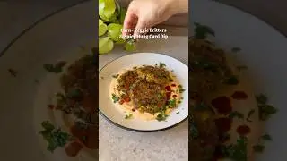 Corn & Veggie Fritters with Spicy Hung Curd Dip