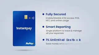 Instantpay Cashback Card | For a Rewarding Payment Experience