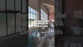 Modern Penthouse Condo in Richmond, Virginia! Garage parking, Rooftop Views, Close to VCU/ MCV.