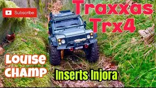 Sortie humide pour tester les pneus Louise champ avec les inserts Injora vert