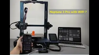Neptune 3 Pro extended wifi module with Fiberpunk Node Pro #shorts