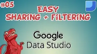 Report sharing + date filtering made easy - Data Studio Intro 05 #DataStudio #HowTo