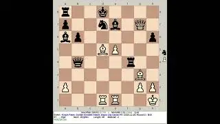 Stockfish 250702 vs Monolith 2.01 | King's Pawn: Sicilian Bowdler Attack #chess