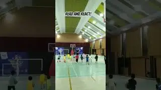 fun basketball with kids #basketball #shorts