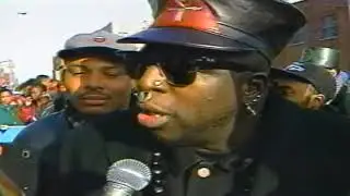 X-Clan at Thomas Jefferson High School Brooklyn, NY | Video Music Box | 1991