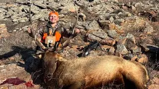 Elk hunting the Wichita mountains.