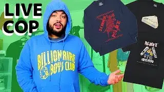PALACE Winter 2018 LIVE COP!! WEEK 1 (Palboy & 24 Hour Tee's) Manual Checkout