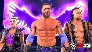 WWE 2K22: Edge Short Hair Judgment Day 2022 Updated Attire Mod w/ Entrance Trons & Theme (Smackdown)