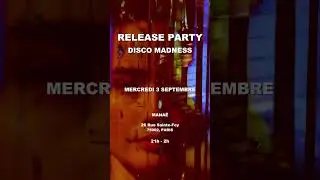First Release in Paris #event #releaseparty #disco #dancemusic #paris #night #clubmusic #shorts