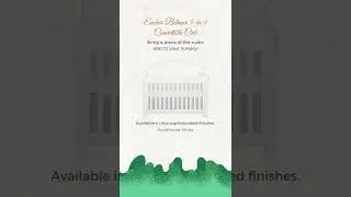 Shop our Belmar 5-in-1 Convertible Crib @Amazon. #nurseryroom #kidsroomdecor
