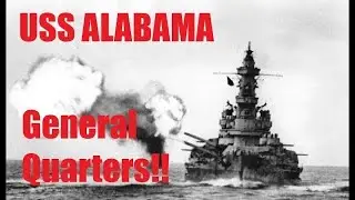 USS Alabama attacked by kamikazes - the crew members perspective