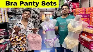 Bra and panty sets wholesale market in Ulhasnagar | Ulhasnagar wholesale market | bras and Panties