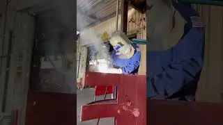 Grapple Bucket Repair #welding