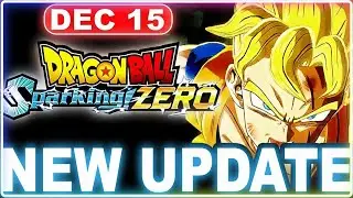 DRAGON BALL: Sparking! ZERO UPDATE &ndash; Значительные исправления, новые настройки и улучшенные сраже...