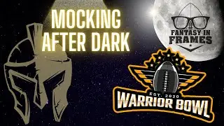 Warrior Bowl Mock Draft and WB2023 giveaways #fantasyfootball #mockdraft