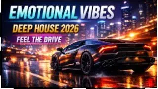 PLAY NOW ▶ EMOTIONAL VIBES 2026 – Deep House & Vocal Chill with Sport Car Visuals