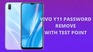 VIVO Y11/PD1906 Password Remove  | Vivo Unlock with Test Point  | MRT