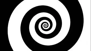 Black and White Spiral from Unus Annus