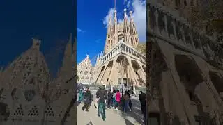 Barcelona | Sagrada Familia Passion Facade #sagradafamilia #passion #facade #shorts