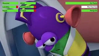 The League of Incredible Vegetables (2012) Final Battle with Healthbars