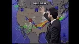 Weather Channel Winter Storm February, 8 1994