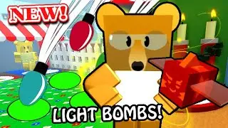 *NEW* OP BEESMAS BOMB LIGHTS & SCIENCE & RILEY REWARDS! | Roblox Bee Swarm