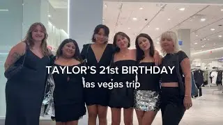 las vegas for tays 21st birthday + $10 tattoos