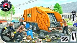 Extreme Garbage Truck Simulator 2026 - Real Garbage Truck Driving Game - Truck Game Android Gameplay