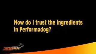 How do I trust the ingredients in Performadog Dog  and iPurr Cat Food?
